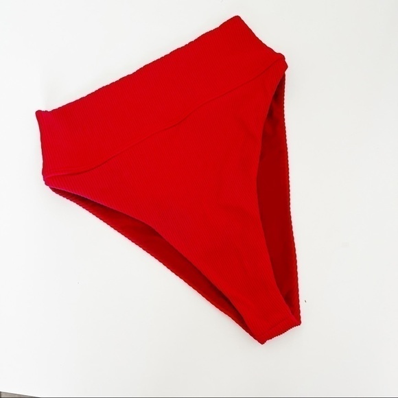 Beach Riot Red Bikini Bottom - Picture 2 of 10